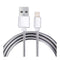AussieSuperStore Homeware Supplies Flexible Metal Micro USB Charging Cable Compatible with Samsung / Androids (Sliver) Flexible Metal Micro USB Charging Cable  | Android Mobile Accessories CBMESAMCBLSLV